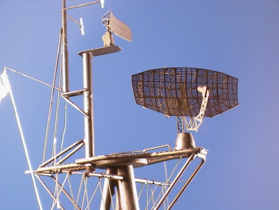 Amazing Brass Radars & Micro Soldered Rigging